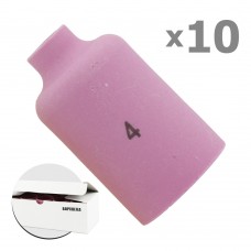 Сопло керамическое SR 17/18/26 под стандартную линзу №4 ф 6,5 мм, L=42 мм (B401P222200|B54N18)